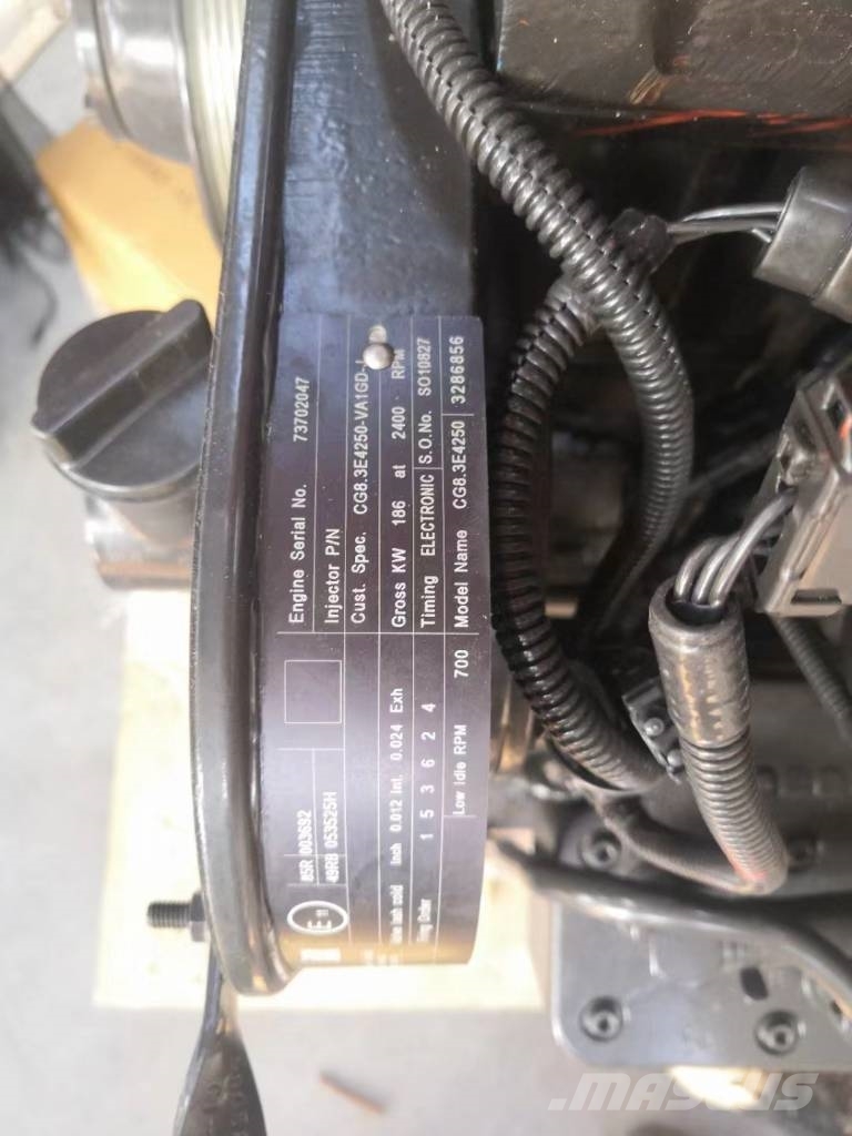 Cummins CG8.3E4250 construction machinery motor Motorer