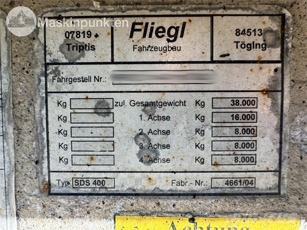 Fliegl SDS 400 Containerchassis