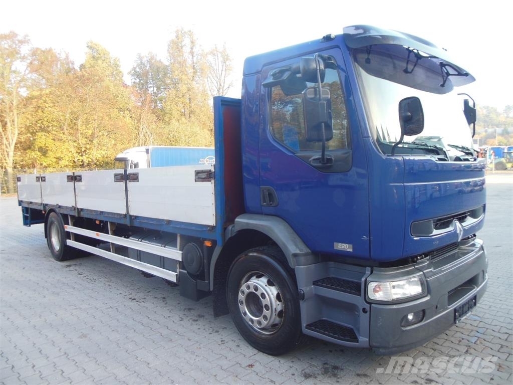 Renault Premium 220.19 DCi, Manuál, Valník 7,5m Kamioni sa otvorenim sandukom