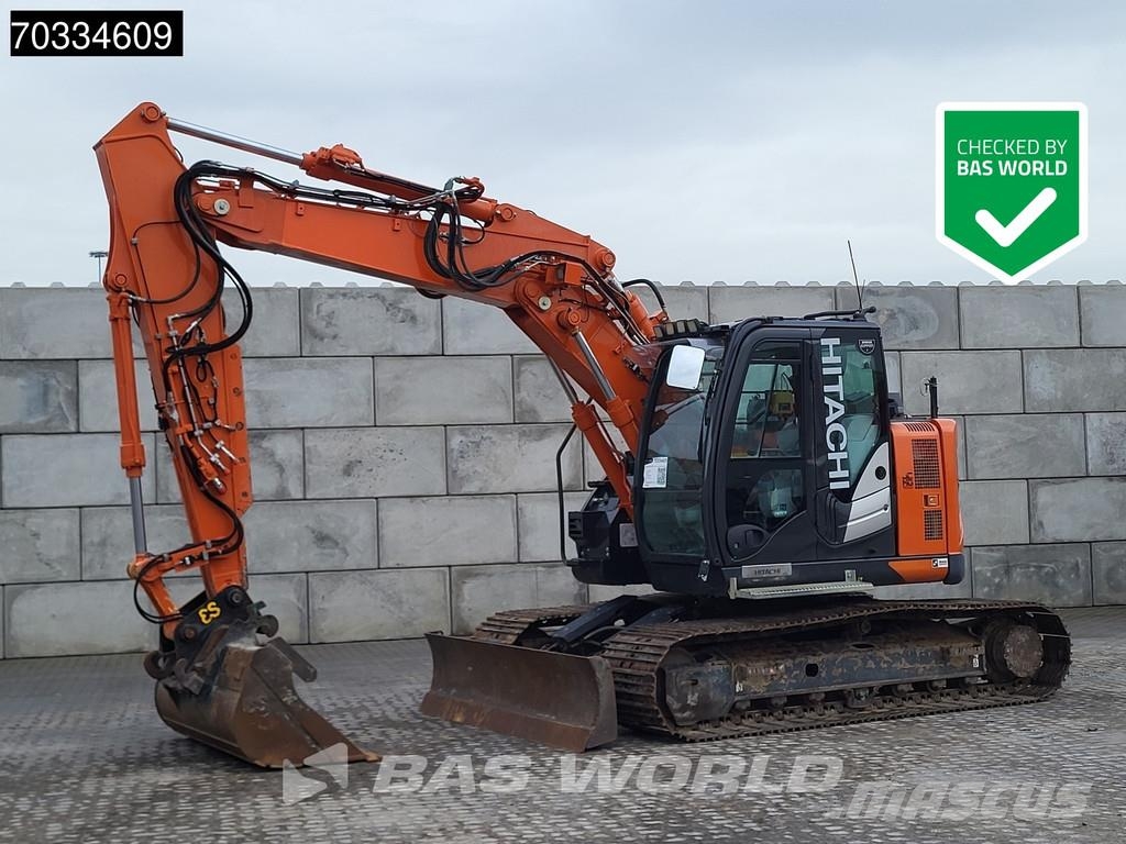 Hitachi ZX135 US-6 Blade - First Owner Rupsgraafmachines