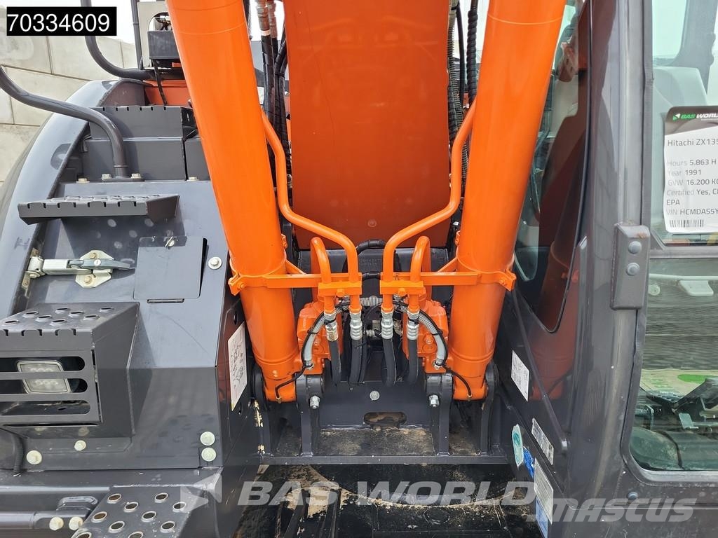 Hitachi ZX135 US-6 Blade - First Owner Rupsgraafmachines