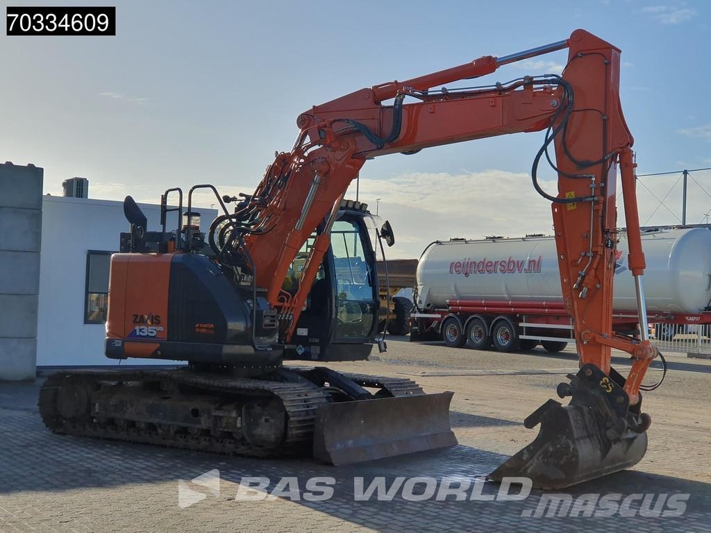 Hitachi ZX135 US-6 Blade - First Owner Bagri goseničarji