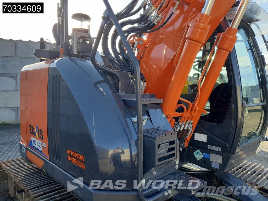 Hitachi ZX135 US-6 Blade - First Owner Telakaivukoneet