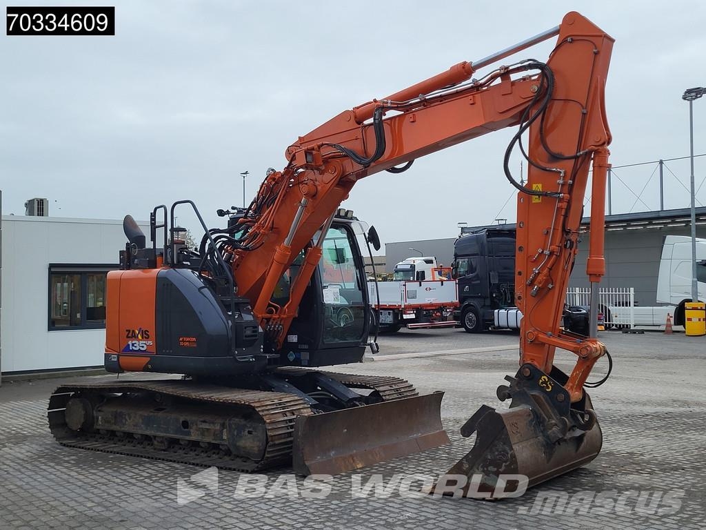Hitachi ZX135 US-6 Blade - First Owner Rupsgraafmachines