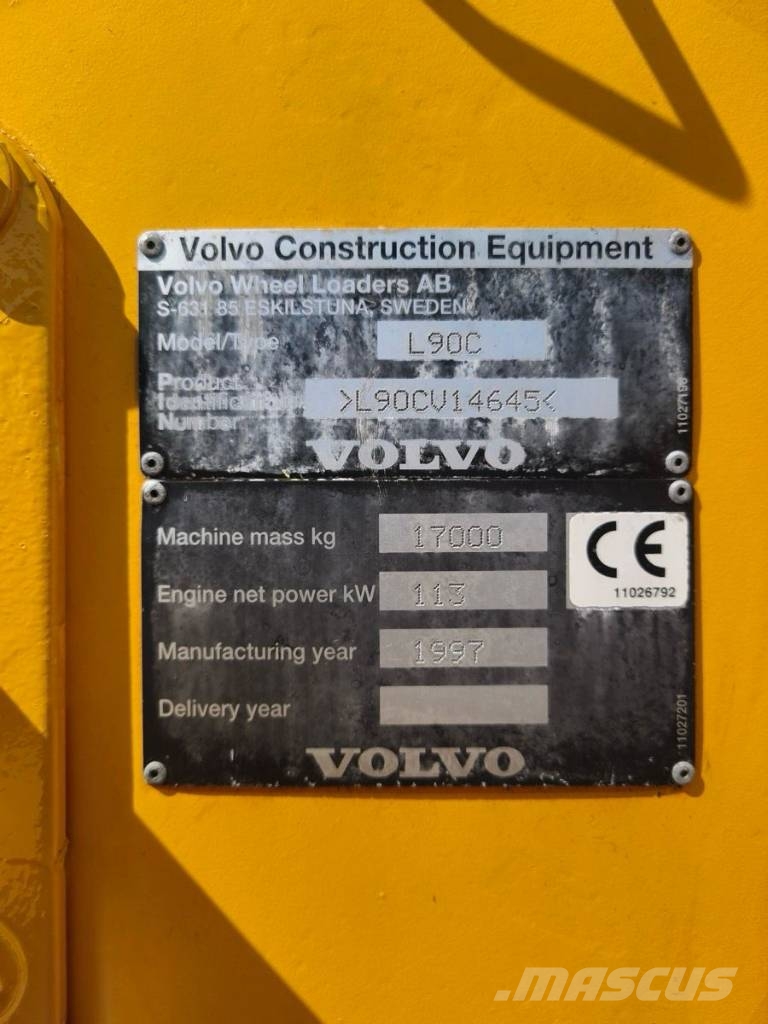 Volvo L90C Læssemaskiner på hjul