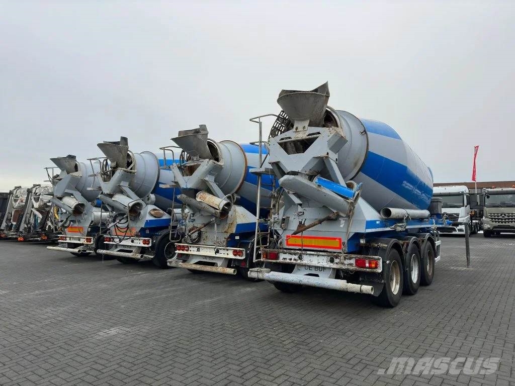 De Buf 2-ASSIGE 10M3 CONCRETE MIXER/MISCHER/MIXER Інші напівпричепи