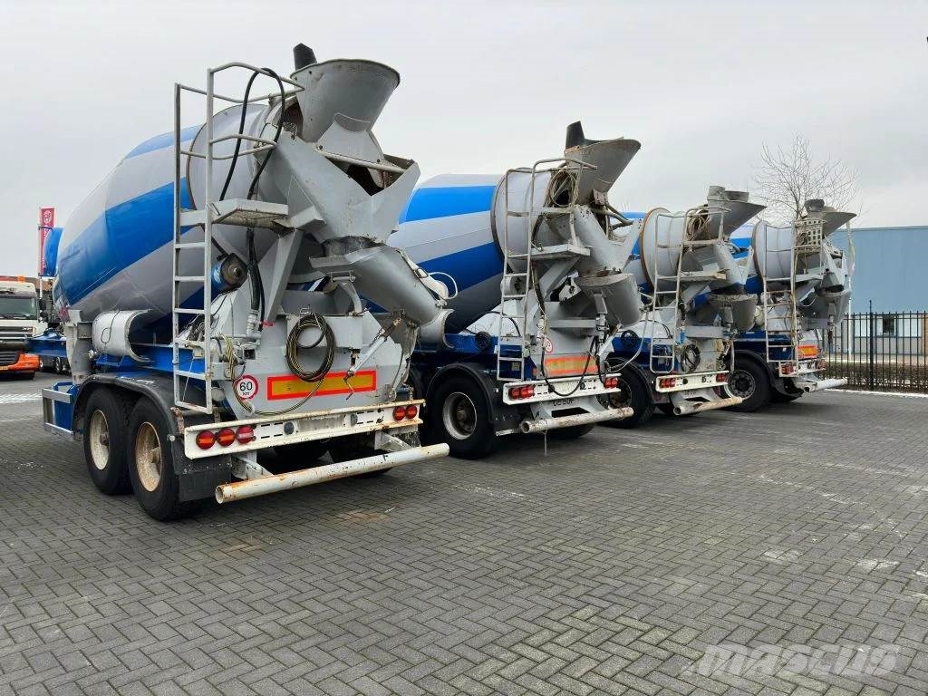 De Buf 2-ASSIGE 10M3 CONCRETE MIXER/MISCHER/MIXER Інші напівпричепи