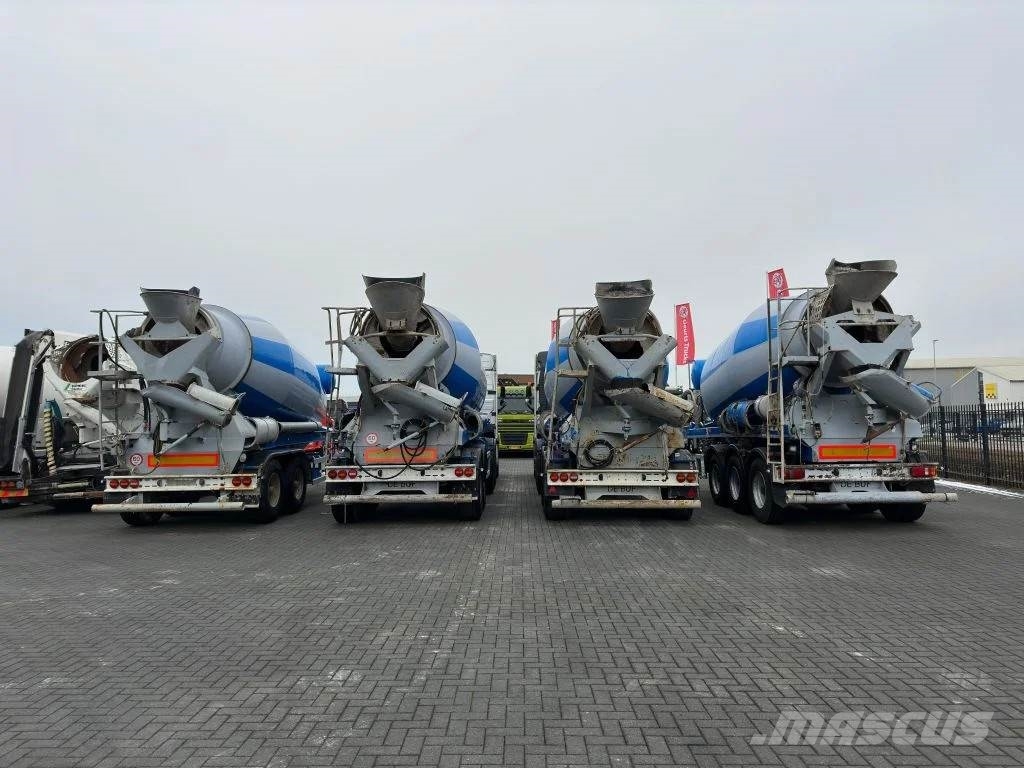 De Buf 2-ASSIGE 10M3 CONCRETE MIXER/MISCHER/MIXER Інші напівпричепи