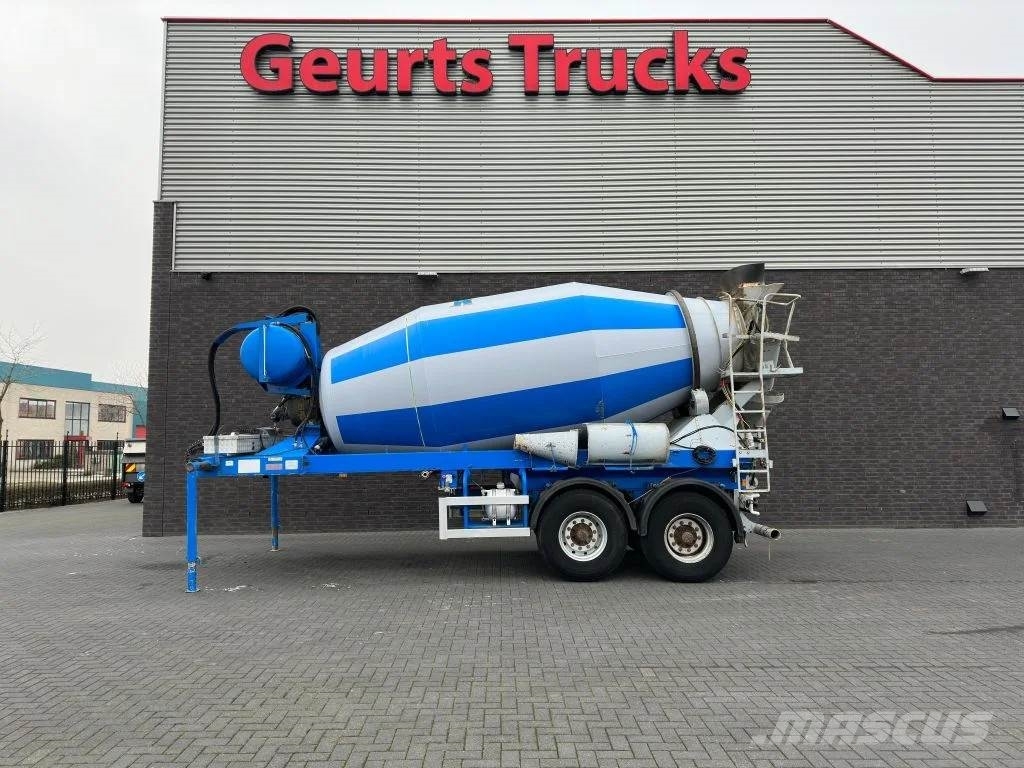 De Buf 2-ASSIGE 10M3 CONCRETE MIXER/MISCHER/MIXER Інші напівпричепи