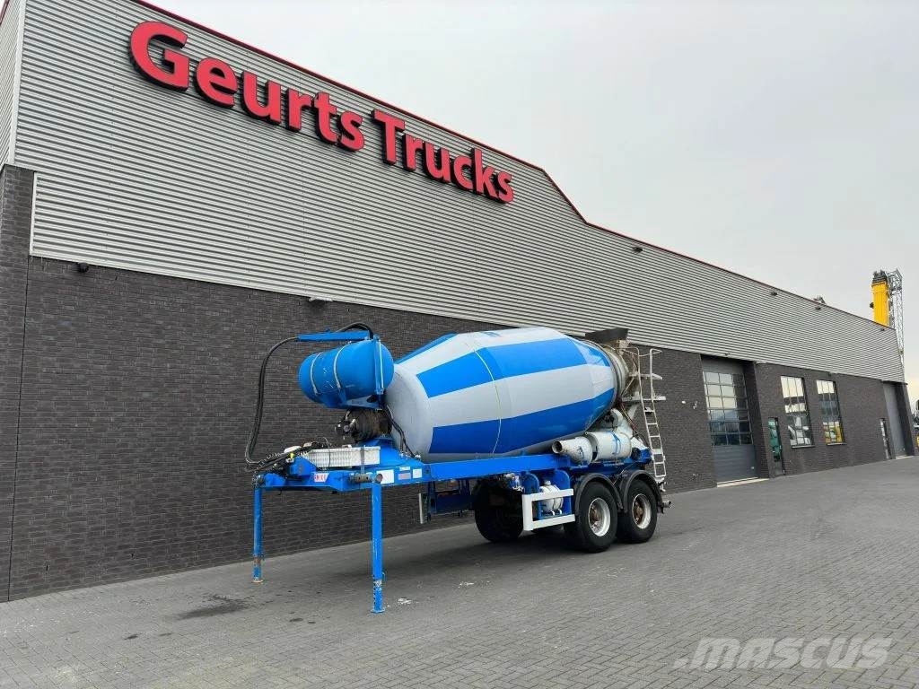 De Buf 2-ASSIGE 10M3 CONCRETE MIXER/MISCHER/MIXER Інші напівпричепи
