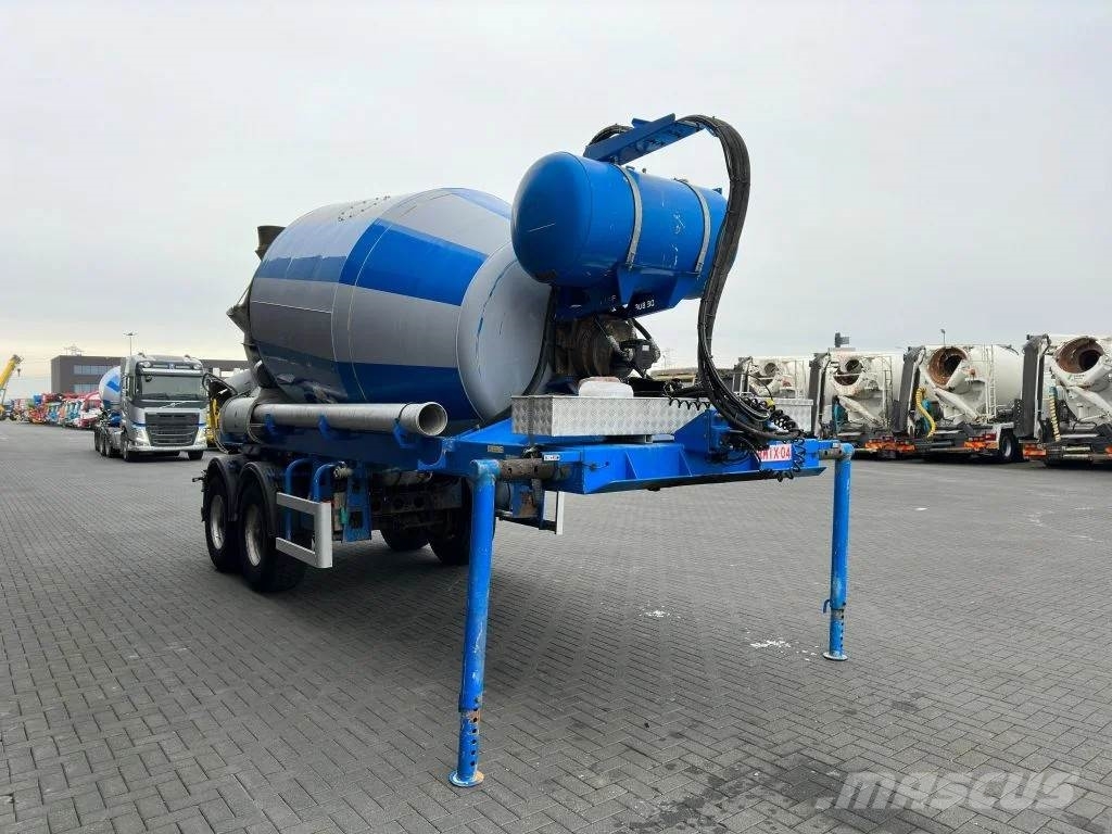 De Buf 2-ASSIGE 10M3 CONCRETE MIXER/MISCHER/MIXER Інші напівпричепи
