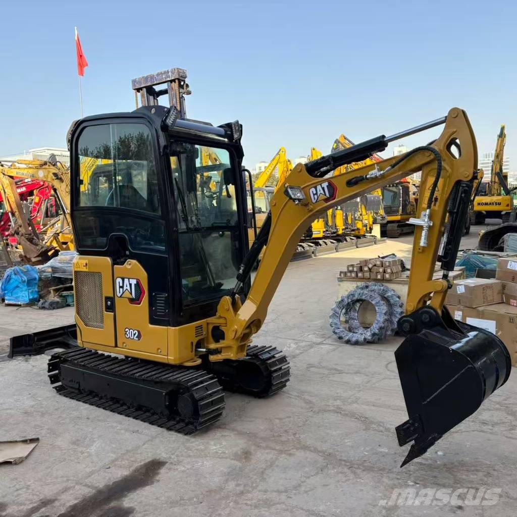 CAT 302 CR Mini ekskavatörler, 7 tona dek