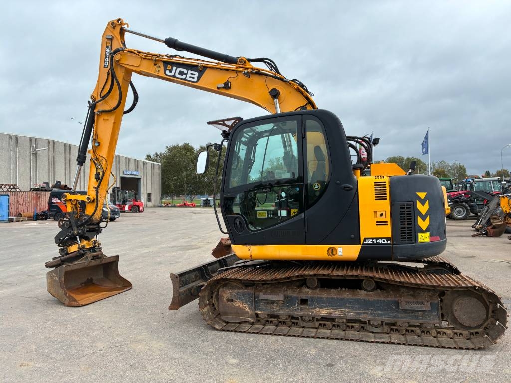 JCB 140 JZ LC Kāpurķēžu ekskavatori