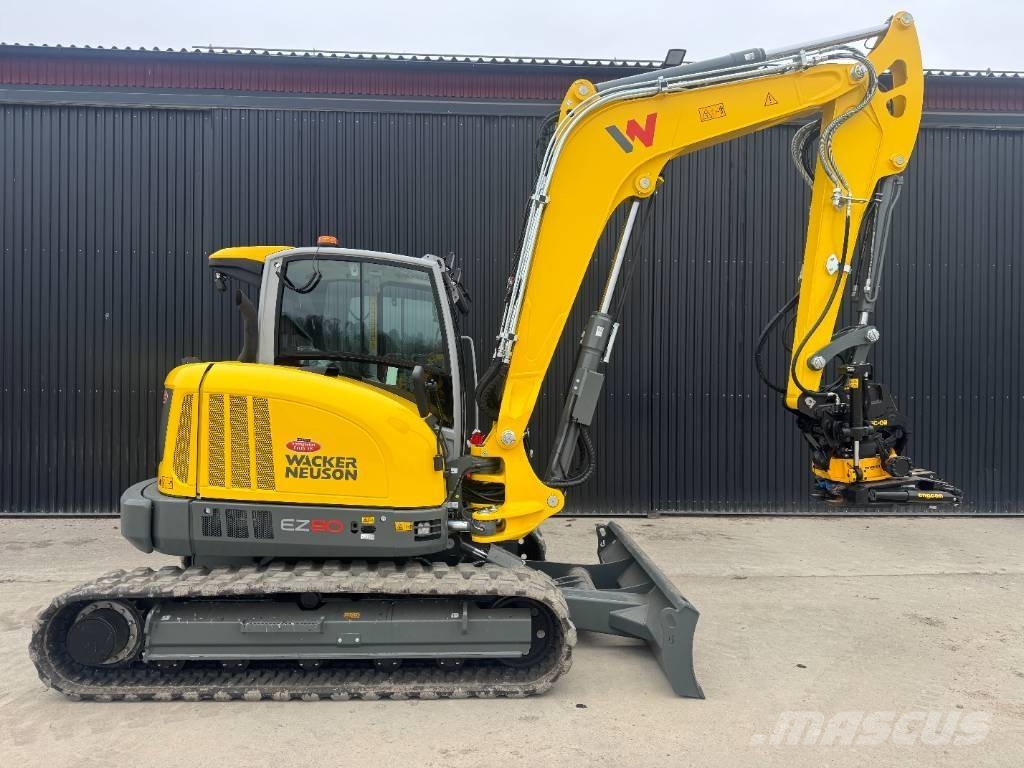 Wacker Neuson EZ 80 / EC209 / MIG 2 / S45 / C-Smörj حفارات وسط 7 طن - 12 طن