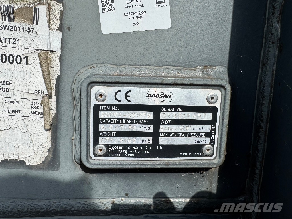 Doosan DL 550-7 gp bkt دلاء