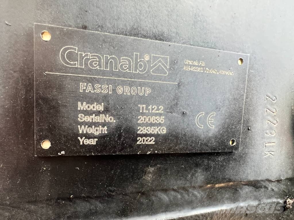 Cranab TL 12.2 Grúas para madera