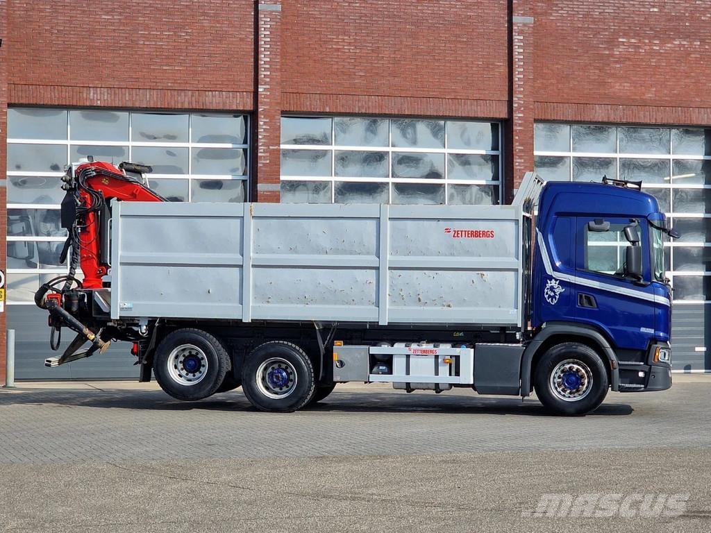 Scania G500 6x2 - Tipper + Palfinger epsilon M110L - Reta Kiperi kamioni