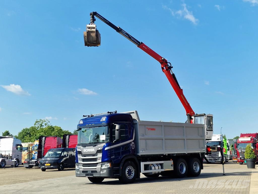 Scania G500 6x2 - Tipper + Palfinger epsilon M110L - Reta Kiperi kamioni