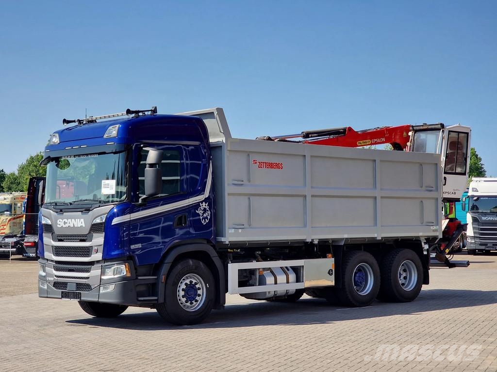 Scania G500 6x2 - Tipper + Palfinger epsilon M110L - Reta Kipper
