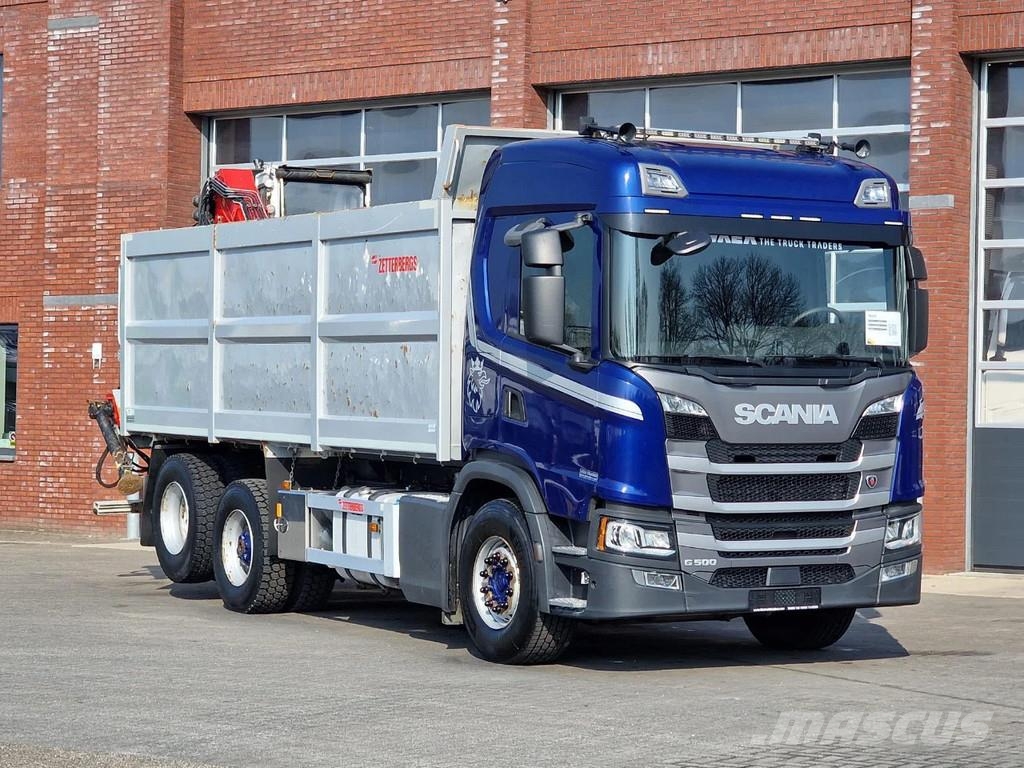 Scania G500 6x2 - Tipper + Palfinger epsilon M110L - Reta Kipper