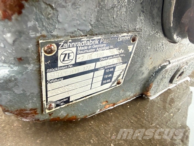 ZF USED AXLES AP-B 755 X2 + TRANSMISSSION محور العجلة