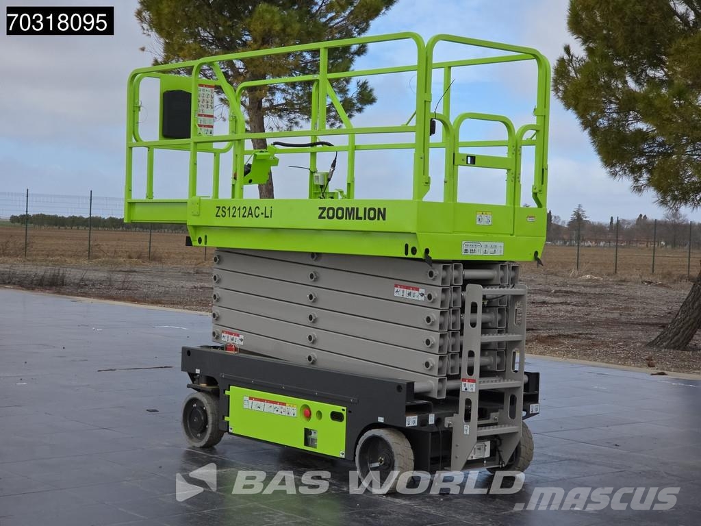 Zoomlion ZS1212AC-Li 12 M - Garantía de fábrica - Certifica رافعات الإنشاءات
