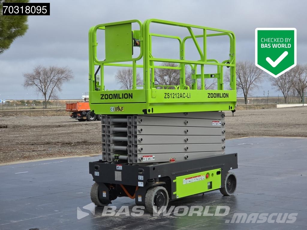 Zoomlion ZS1212AC-Li 12 M - Garantía de fábrica - Certifica رافعات الإنشاءات