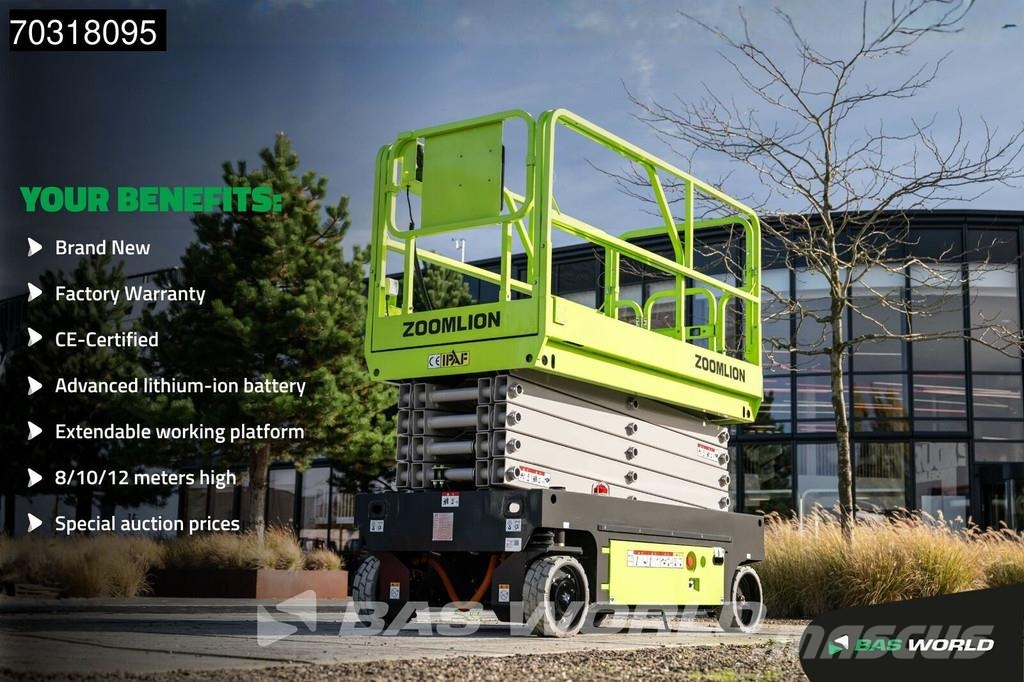 Zoomlion ZS1212AC-Li 12 M - Garantía de fábrica - Certifica رافعات الإنشاءات