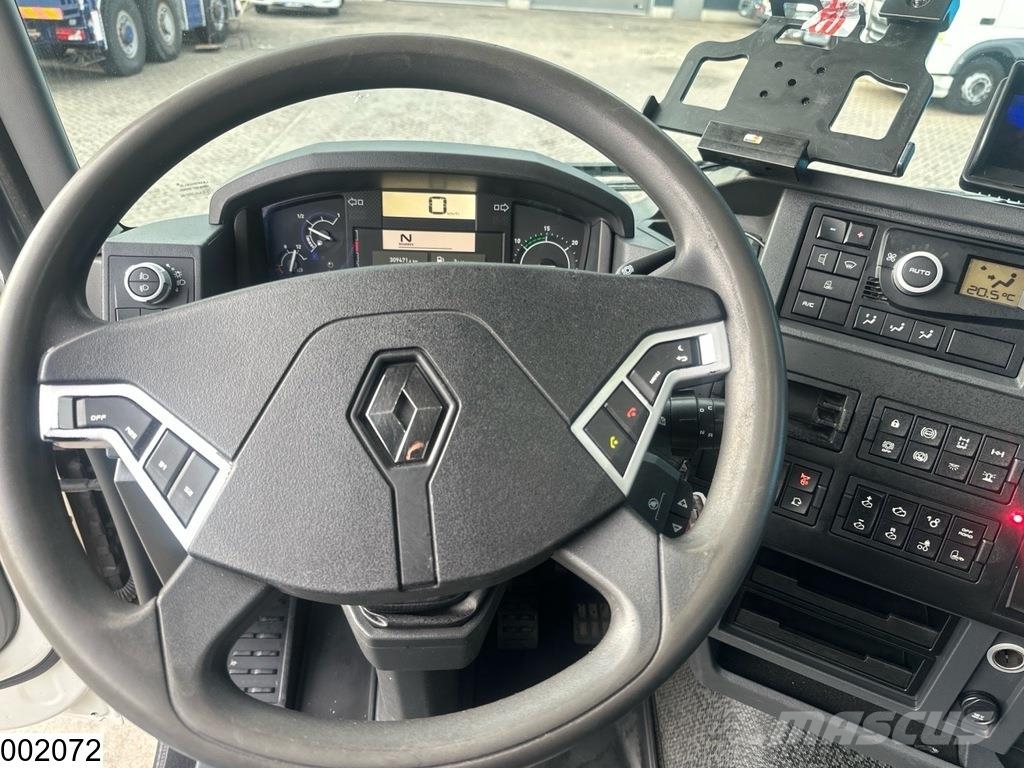 Renault C 380 EURO 6, 6x2, Palfinger Platte bakwagens