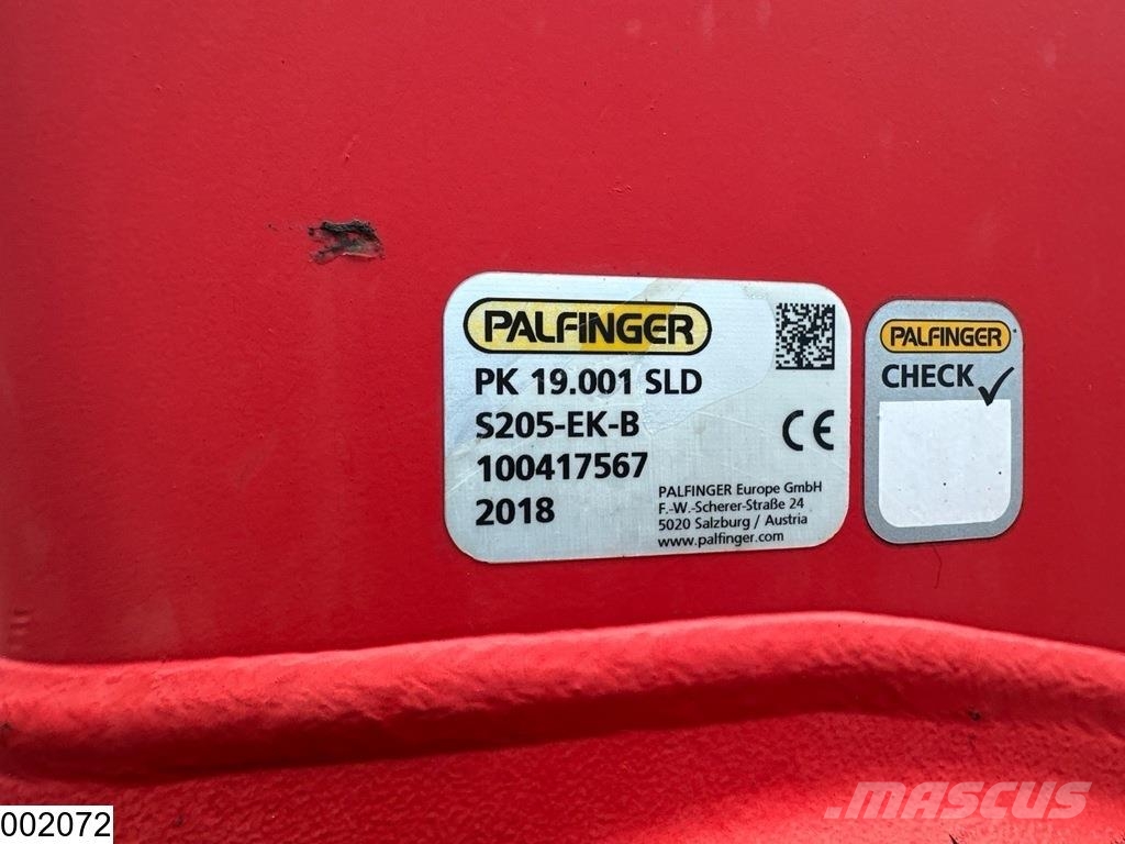 Renault C 380 EURO 6, 6x2, Palfinger Platte bakwagens
