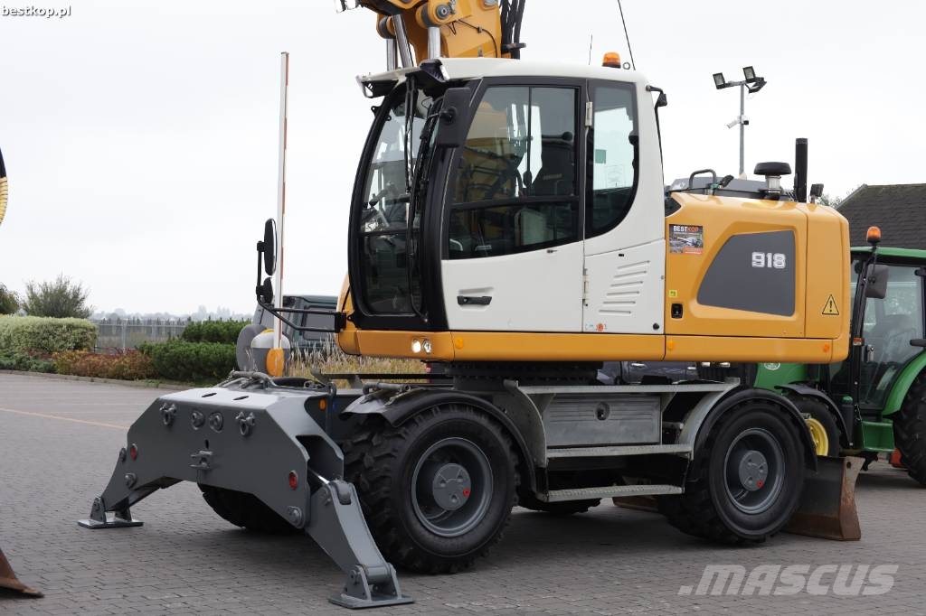 Liebherr A 918 Litronic Ratasekskavaatorid