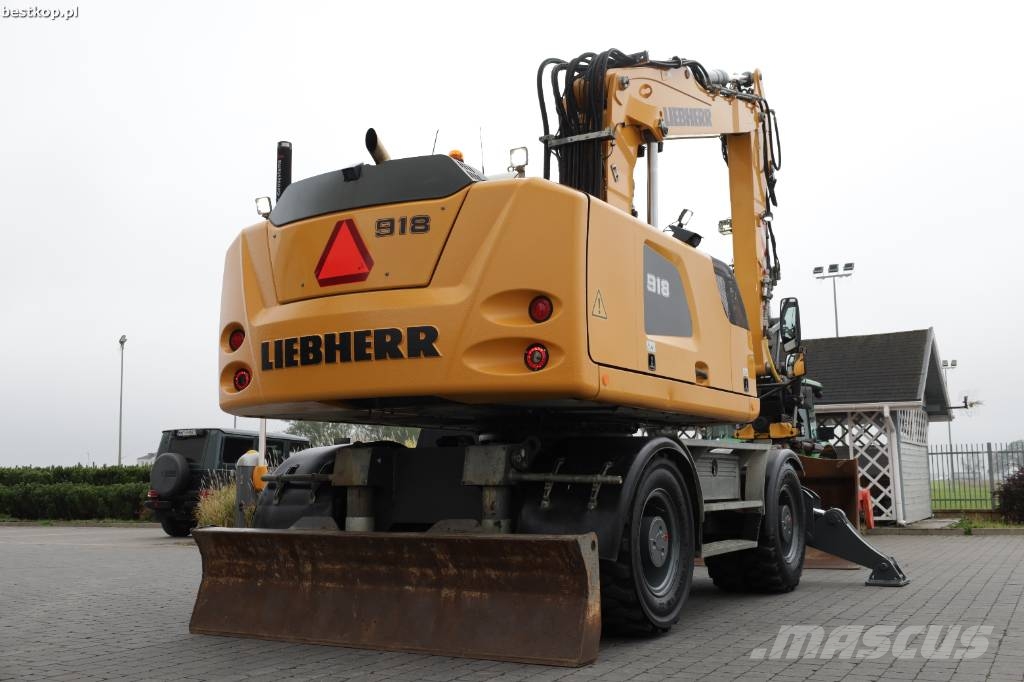 Liebherr A 918 Litronic Ratasekskavaatorid