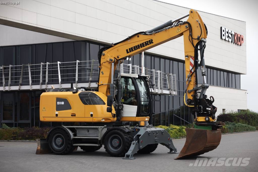 Liebherr A 918 Litronic Ratasekskavaatorid