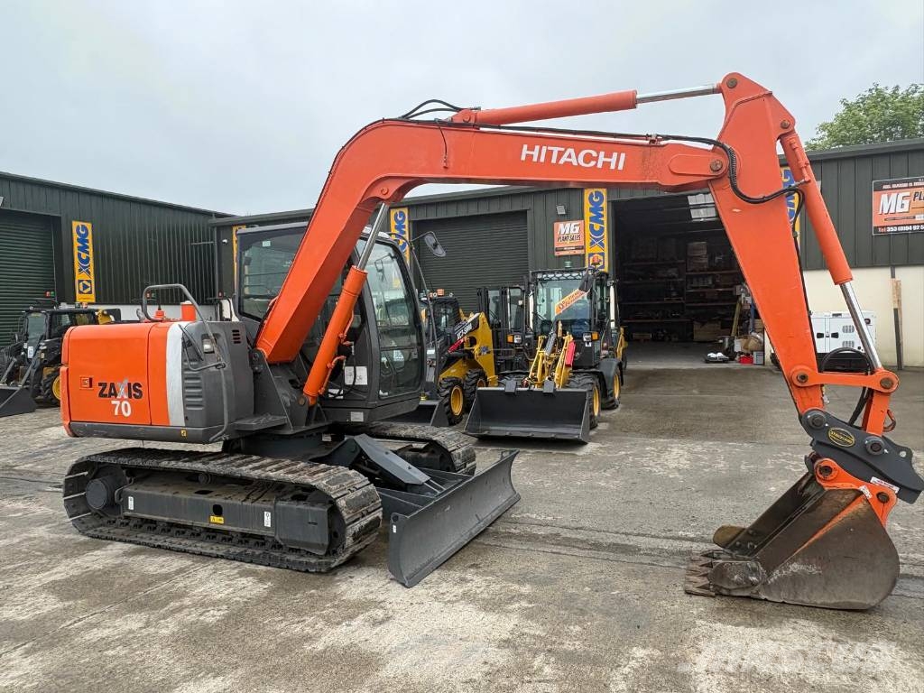 Hitachi ZX70-3, 2016, Ireland - Used midi excavators 7t - 12t