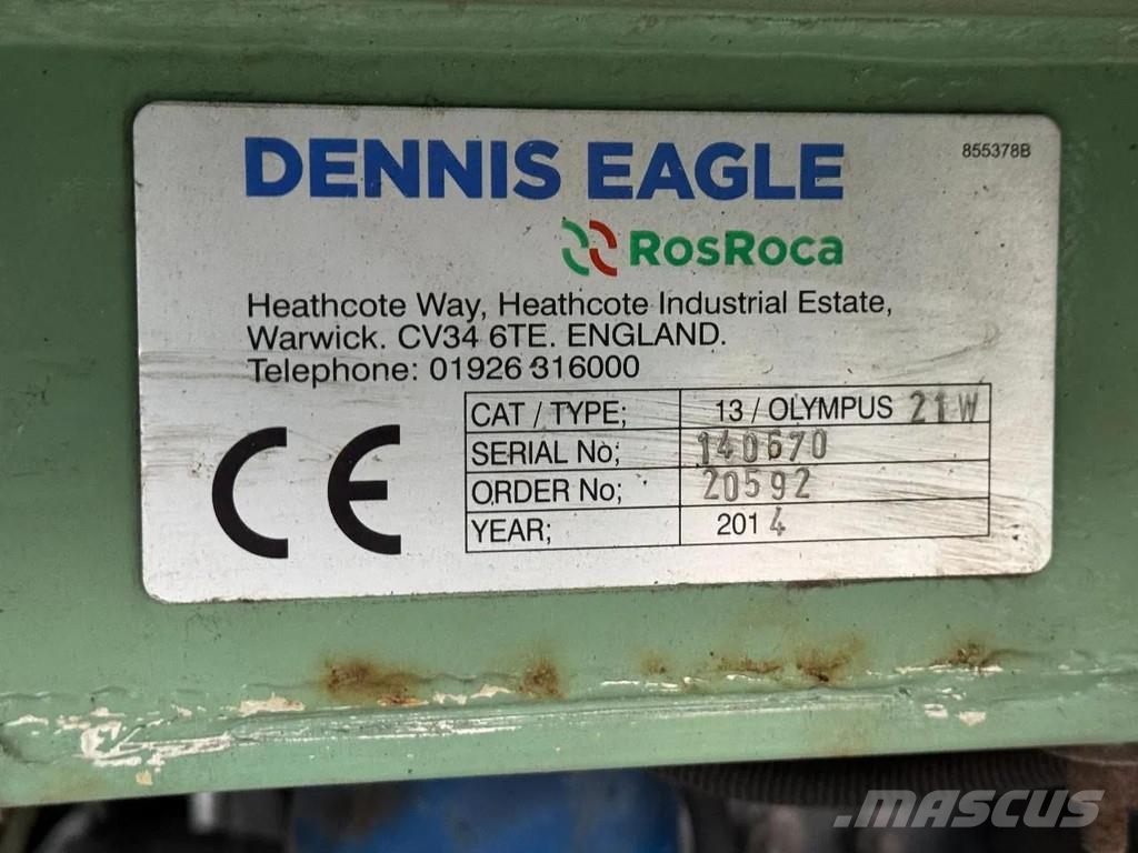 DAF CF 290 6X2 DENNIS EAGLE EURO 6 + WEIGHING SYSTEM Kamioni za otpad