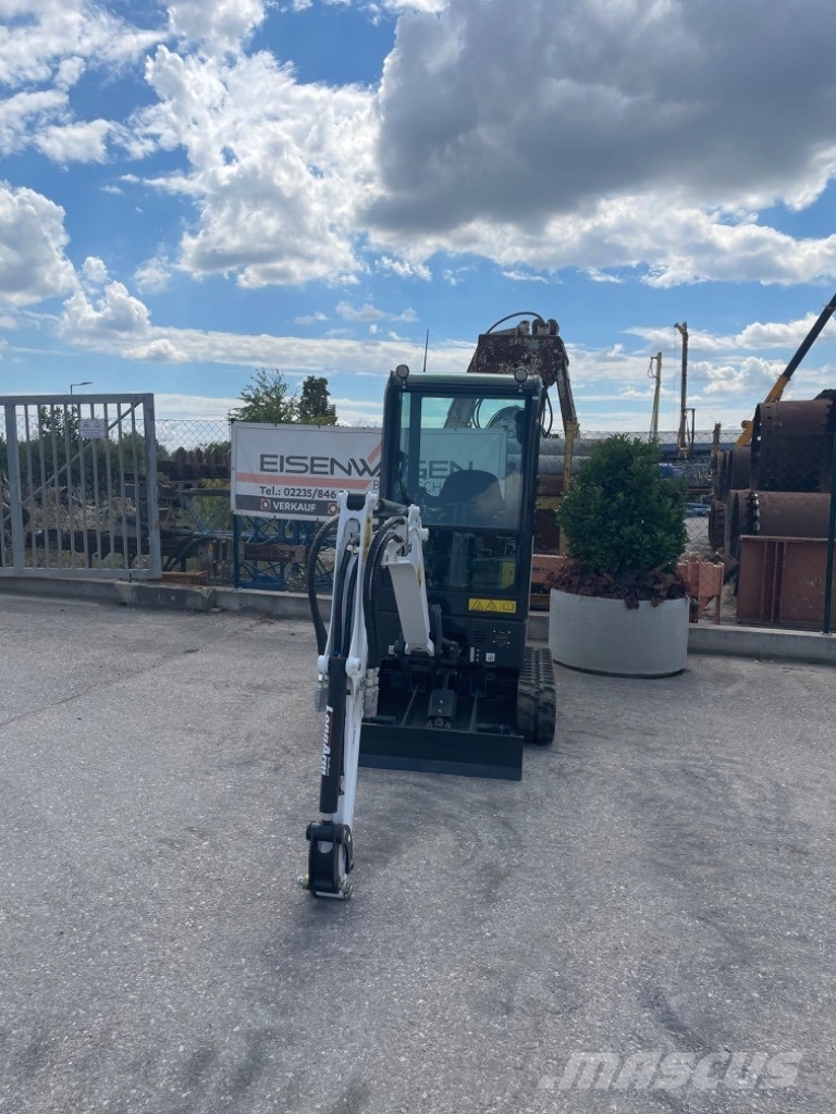 Bobcat E19 mit Kabine Міні-екскаватори < 7т