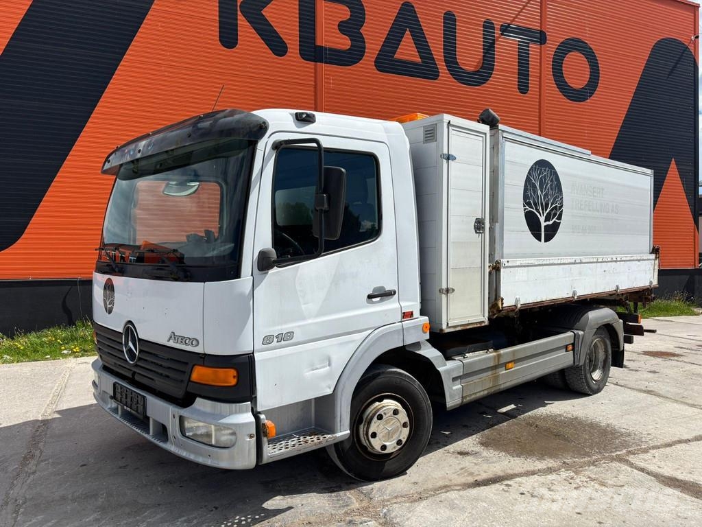 Mercedes-Benz Atego 818 4x2 PK 2900 / BOX L=3823 Smagās mašīnas ar celtni