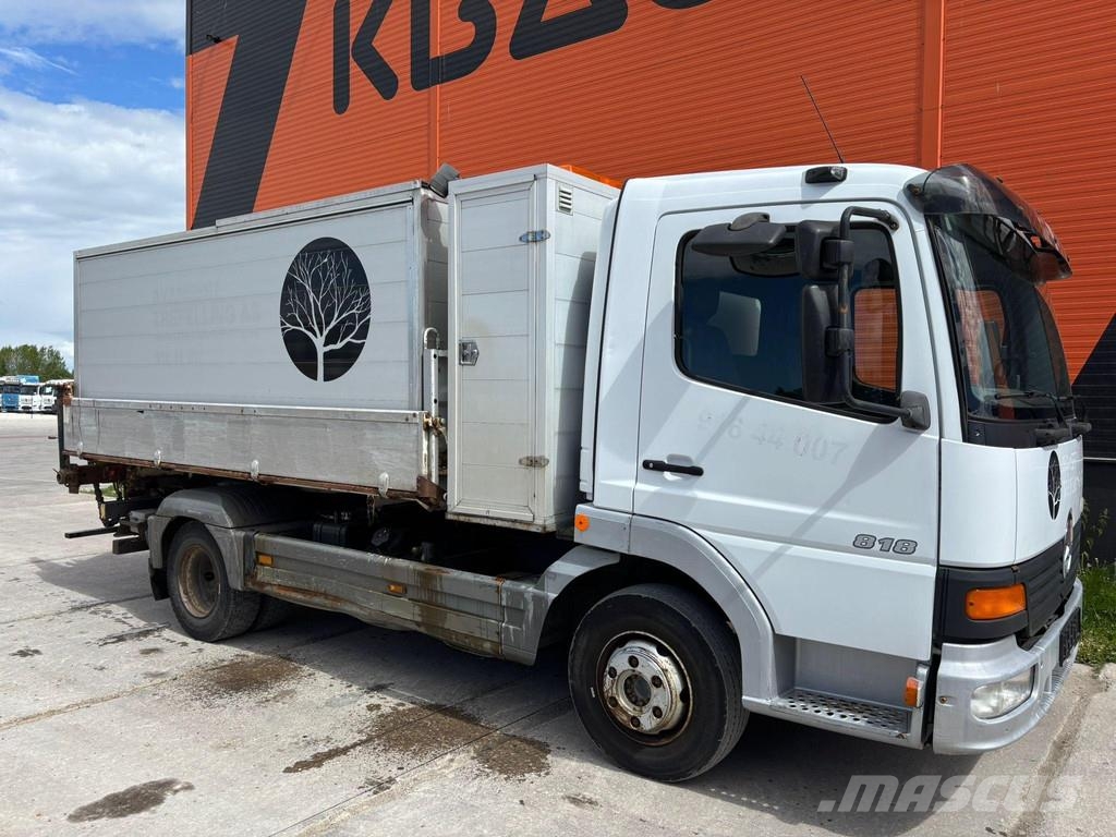 Mercedes-Benz Atego 818 4x2 PK 2900 / BOX L=3823 Smagās mašīnas ar celtni