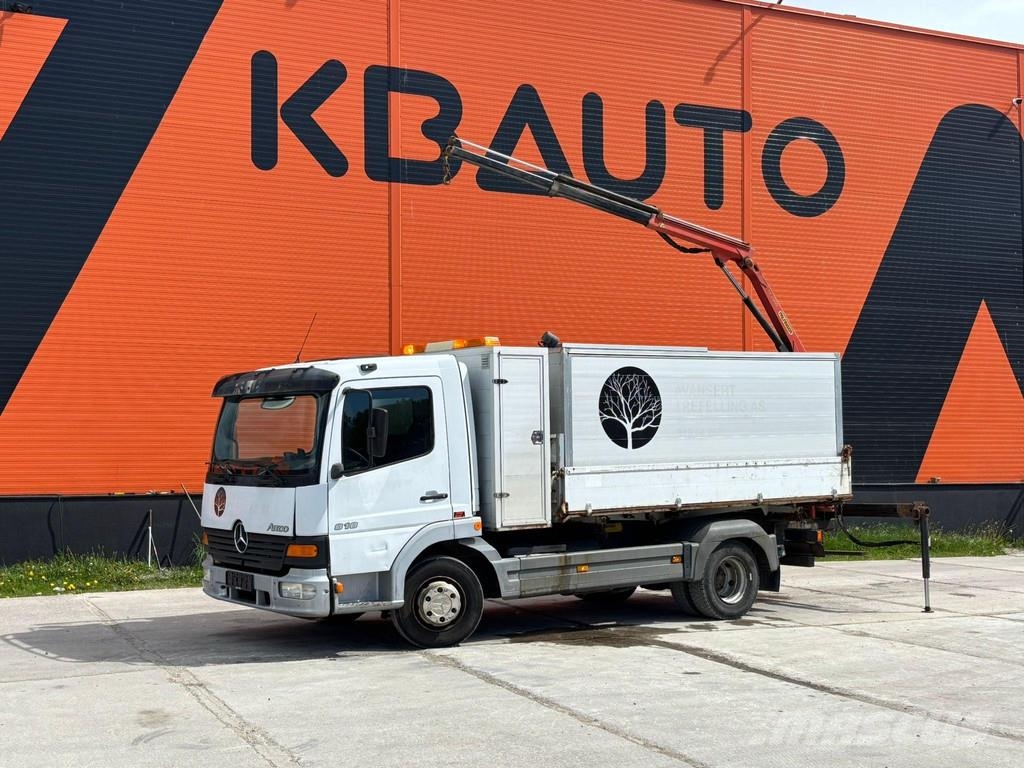 Mercedes-Benz Atego 818 4x2 PK 2900 / BOX L=3823 Smagās mašīnas ar celtni