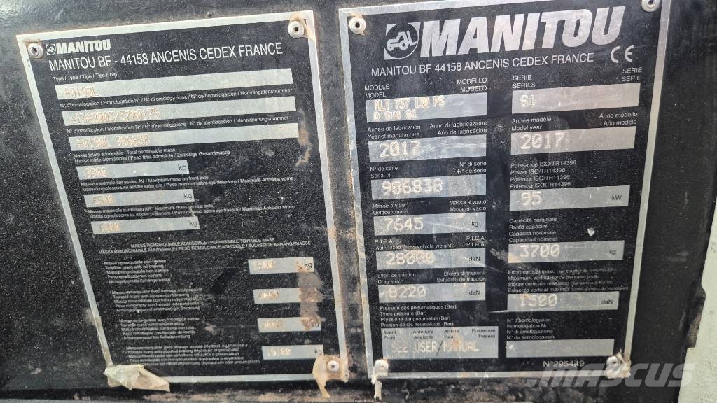 Manitou MLT 737-130PS+ Chariot télescopique
