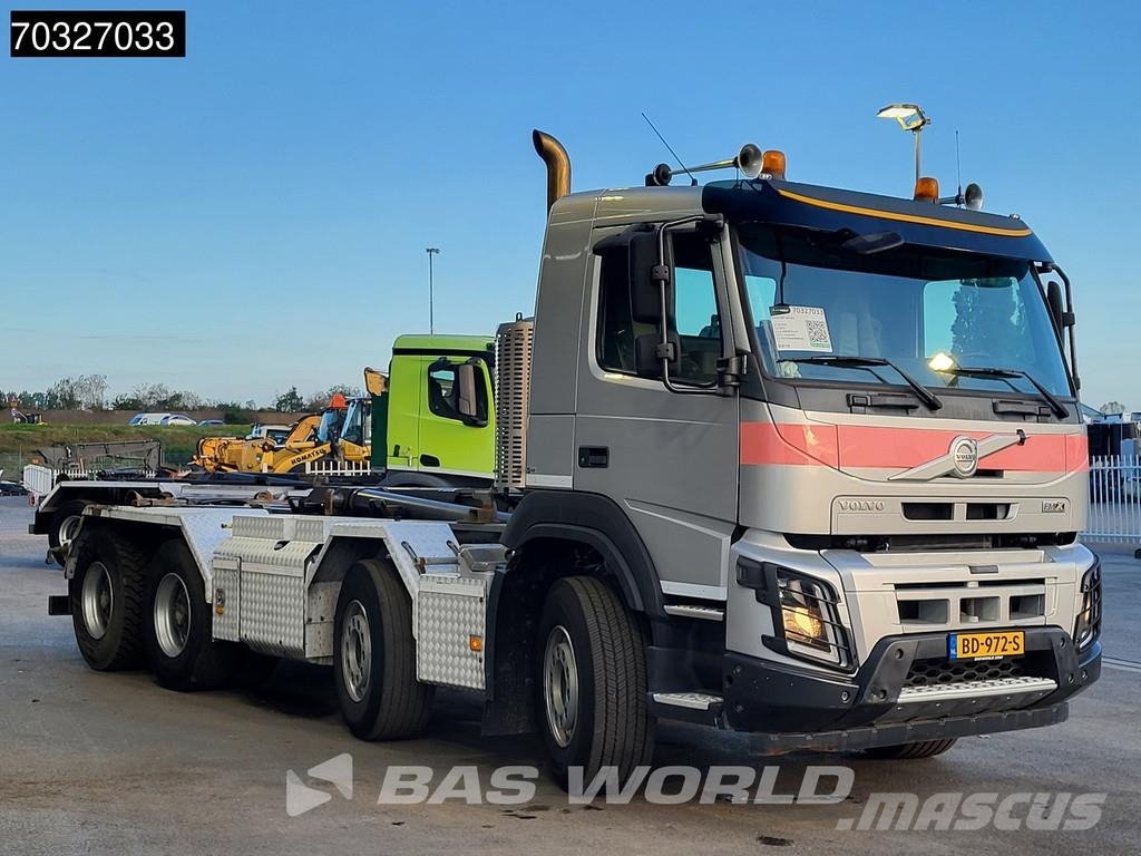 Volvo FMX 460 8X4 HIAB XR21Z59 Containers system Big-Axl Koukkulava kuorma-autot
