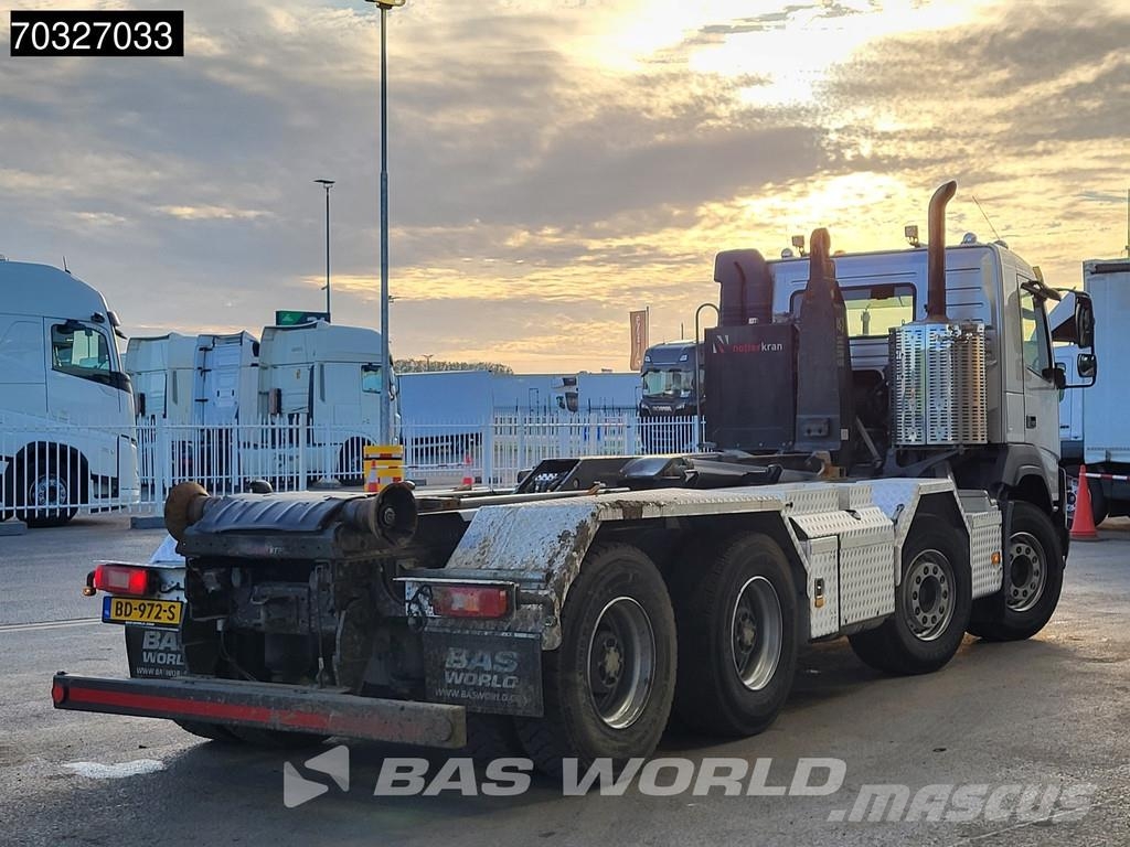 Volvo FMX 460 8X4 HIAB XR21Z59 Containers system Big-Axl Camiones polibrazo