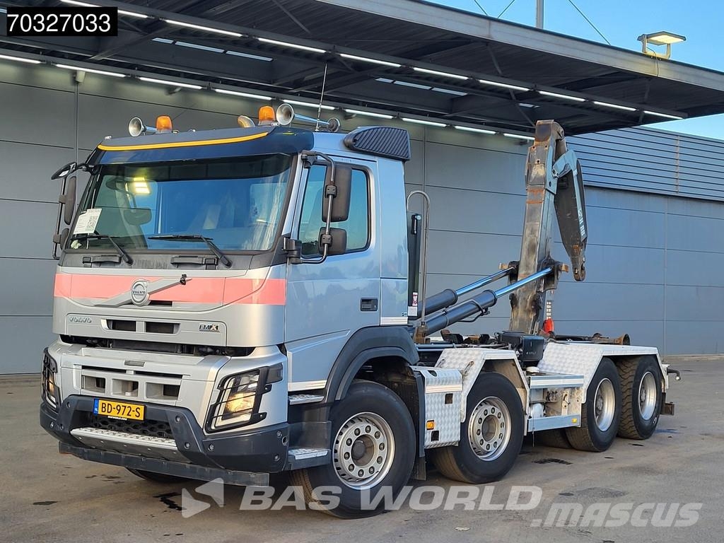 Volvo FMX 460 8X4 HIAB XR21Z59 Containers system Big-Axl Camiones polibrazo