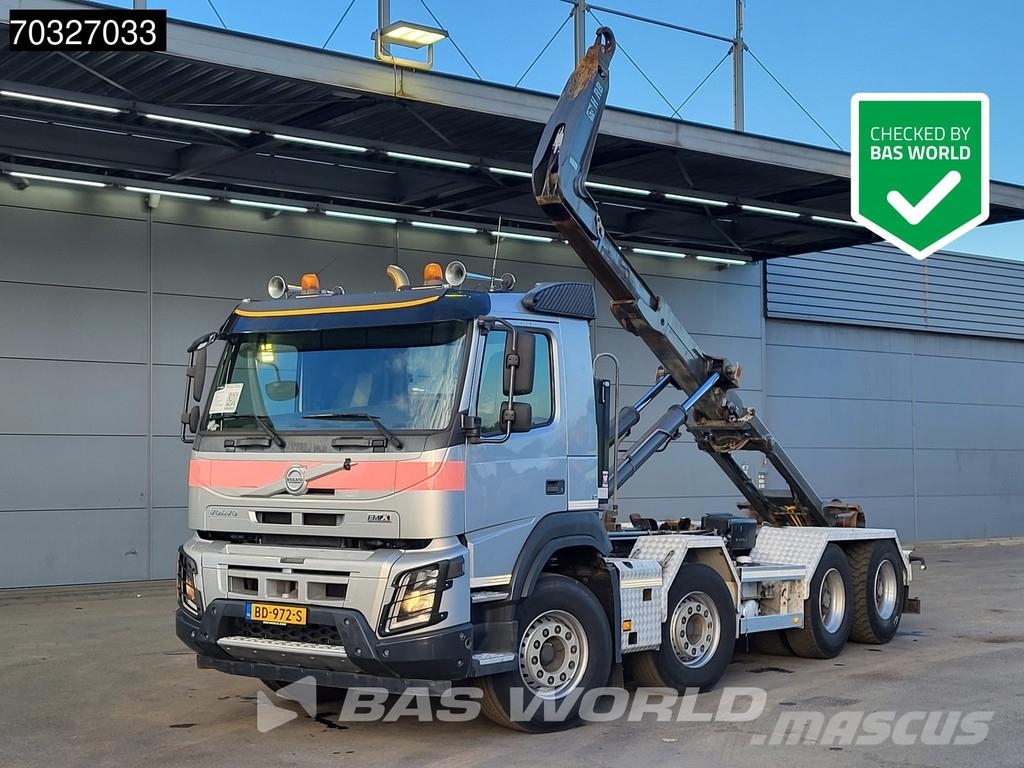 Volvo FMX 460 8X4 HIAB XR21Z59 Containers system Big-Axl Camiones polibrazo