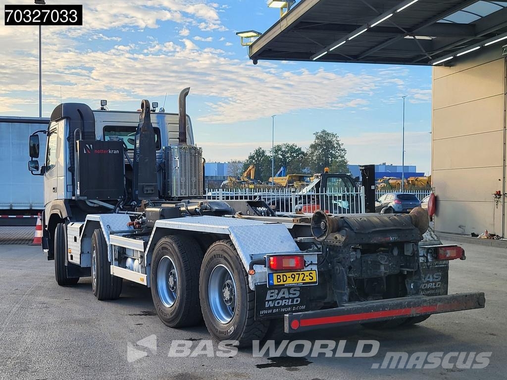 Volvo FMX 460 8X4 HIAB XR21Z59 Containers system Big-Axl Camiones polibrazo