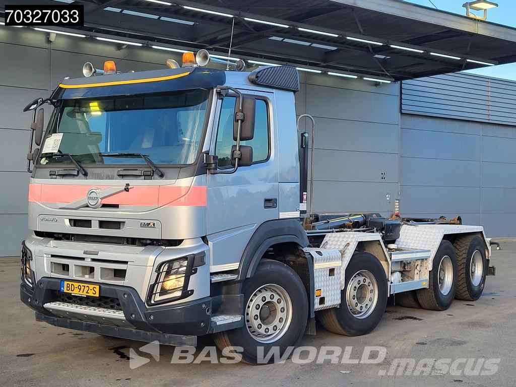 Volvo FMX 460 8X4 HIAB XR21Z59 Containers system Big-Axl Camiones polibrazo