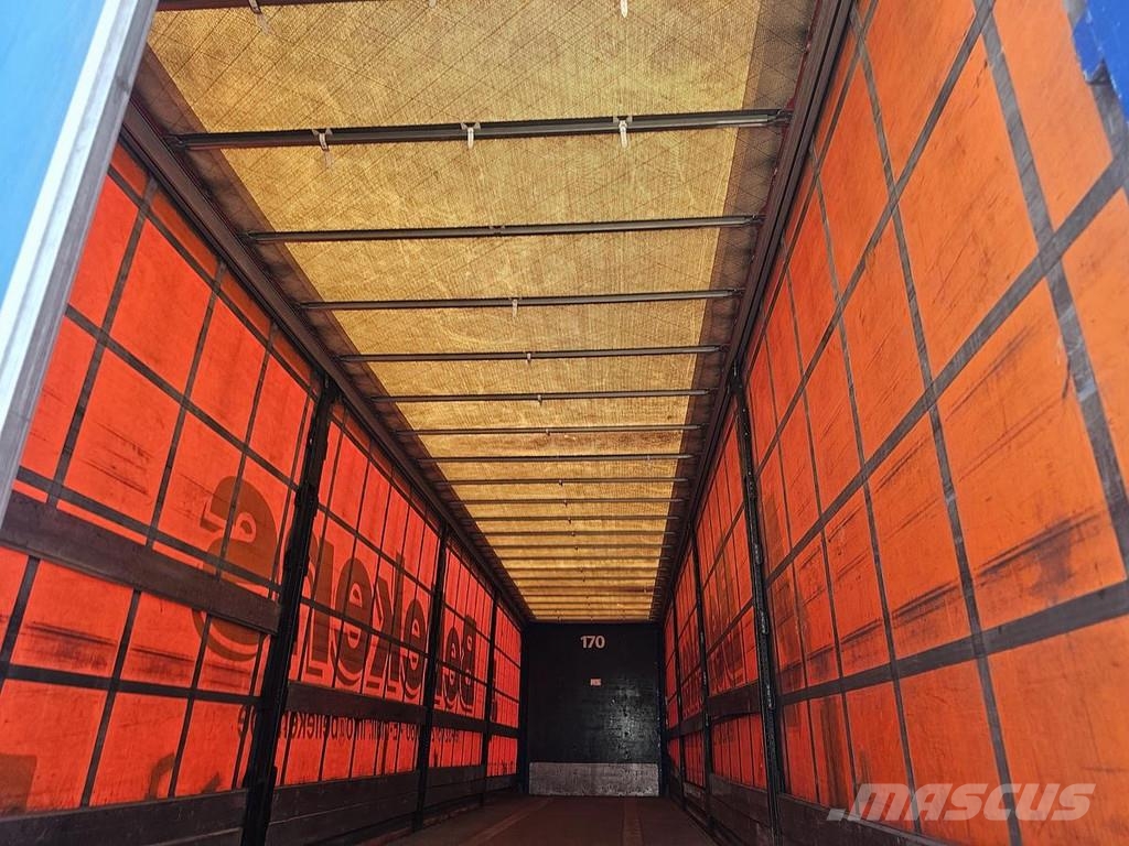 Van Hool A3C002 / ALU RIMS / PALLET BOX / GALVANIZED STEEL نصف مقطورات بباب جانبي