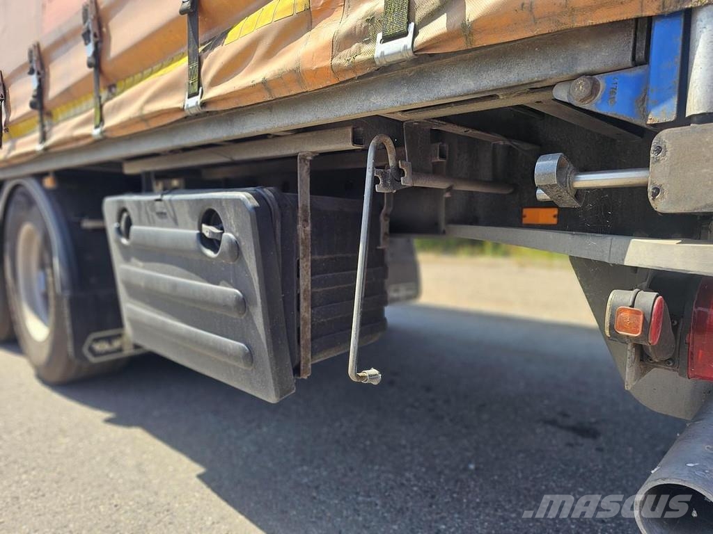 Van Hool A3C002 / ALU RIMS / PALLET BOX / GALVANIZED STEEL نصف مقطورات بباب جانبي