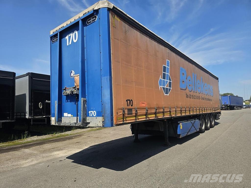 Van Hool A3C002 / ALU RIMS / PALLET BOX / GALVANIZED STEEL نصف مقطورات بباب جانبي