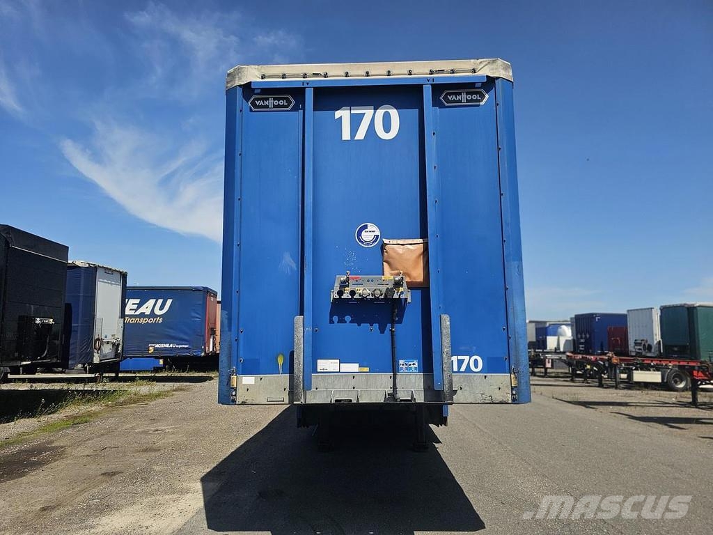 Van Hool A3C002 / ALU RIMS / PALLET BOX / GALVANIZED STEEL نصف مقطورات بباب جانبي